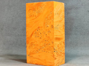 Stabilized Maple Burl Wood Mod Block